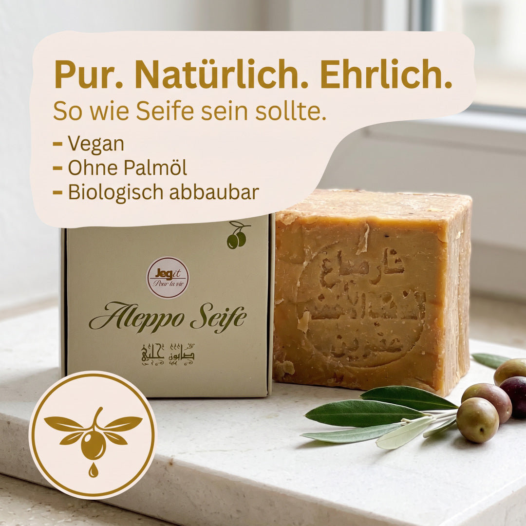 Aleppo soap - 40% laurel oil & 60% olive oil