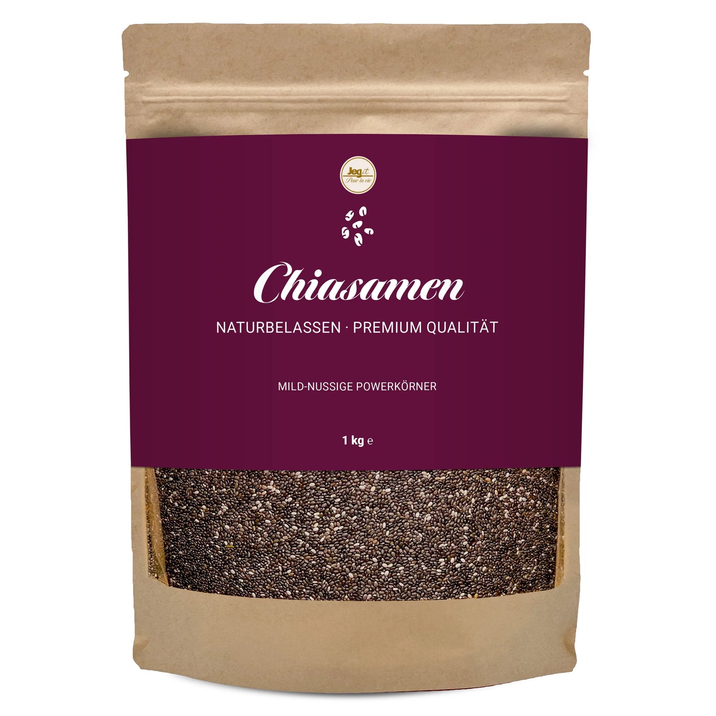 Chia Seeds 1kg Jegit - Pour La Vie