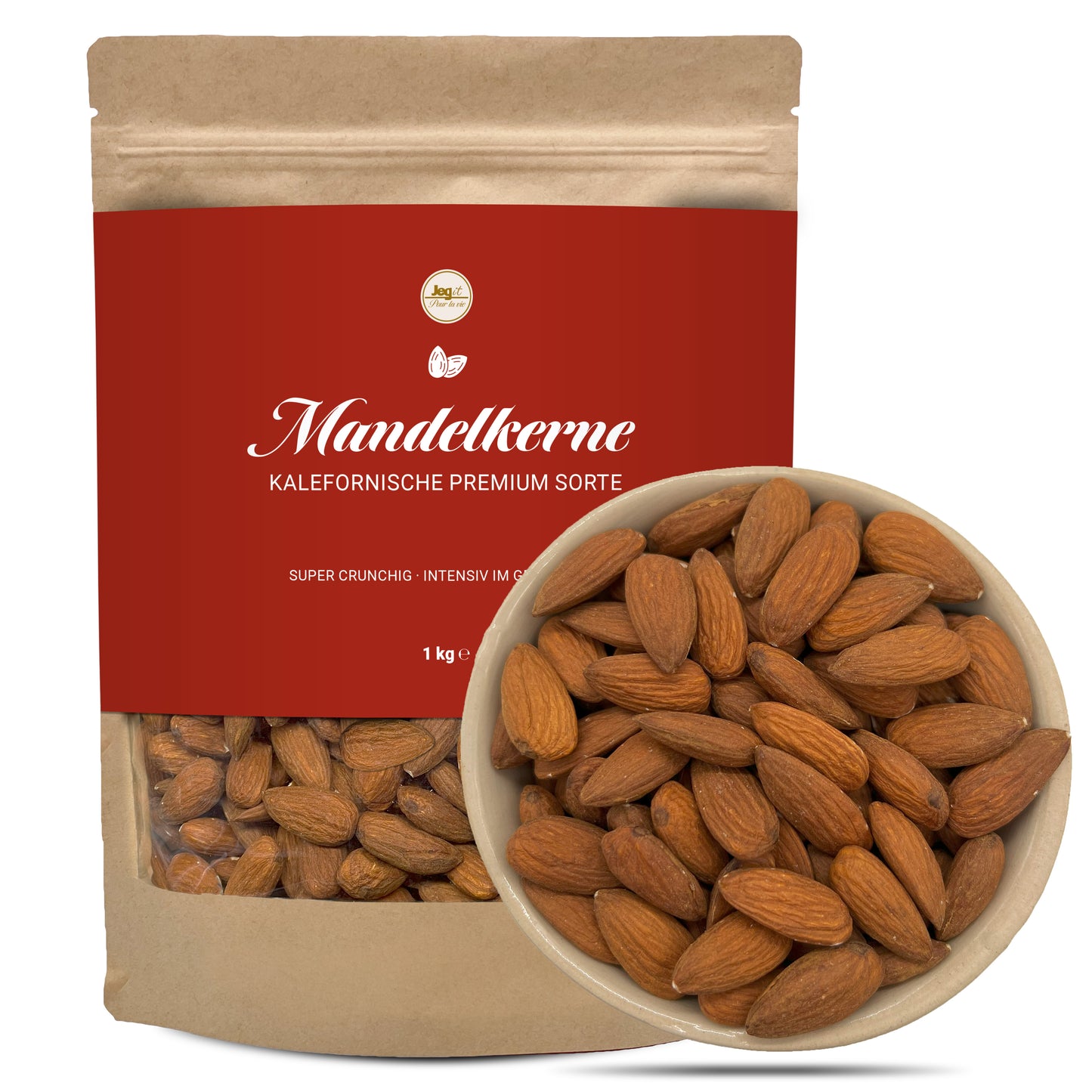 Mandelkerne 1kg aus Kalifornien