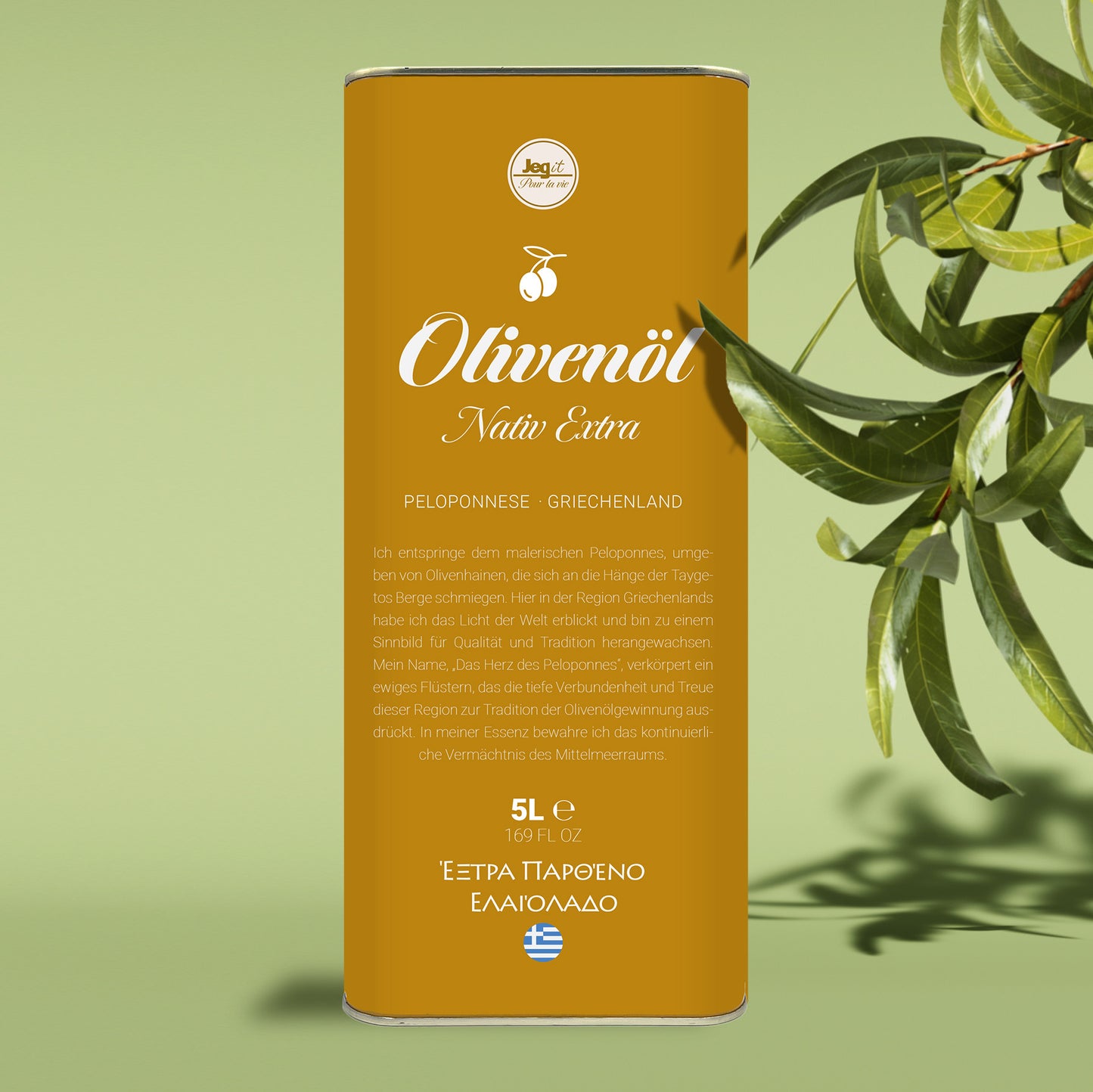 Olivenöl Extra Nativ aus Peloponnes