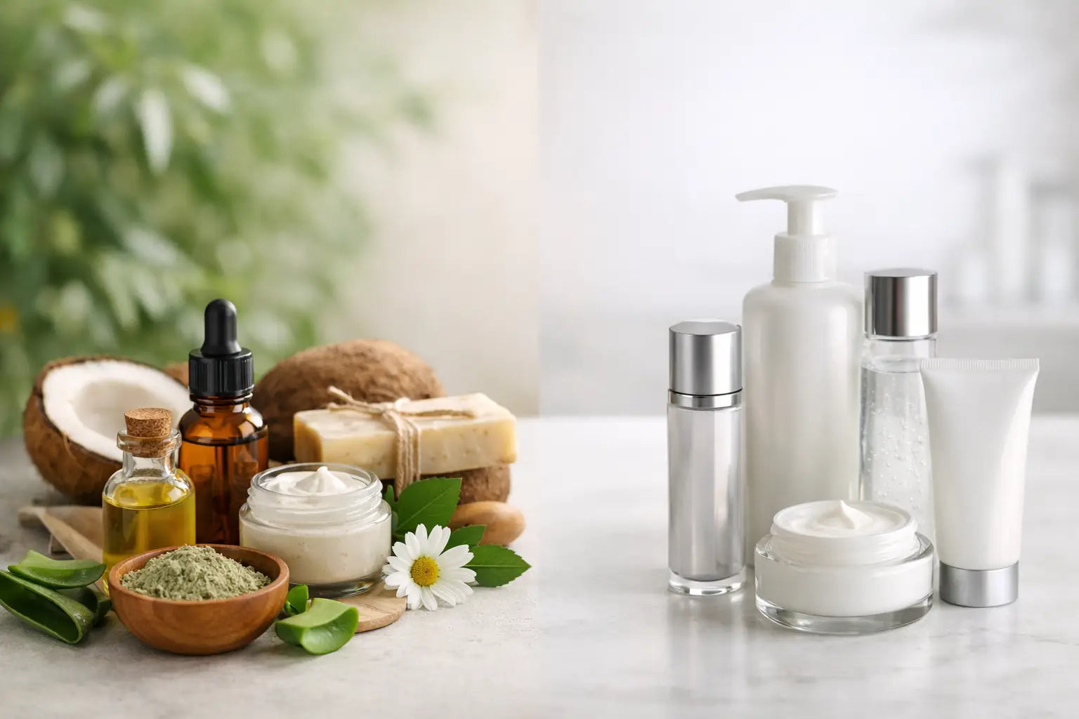Naturkosmetik oder konventionelle Pflege?