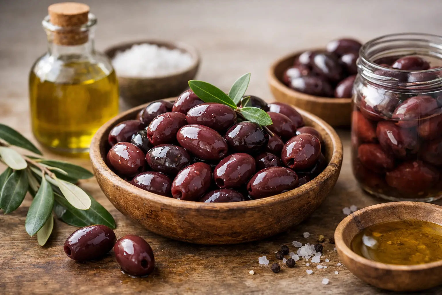 Kalamata Oliven ohne Zusatzstoffe kaufen