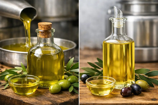 Cold Extracted vs Refined Olive Oil