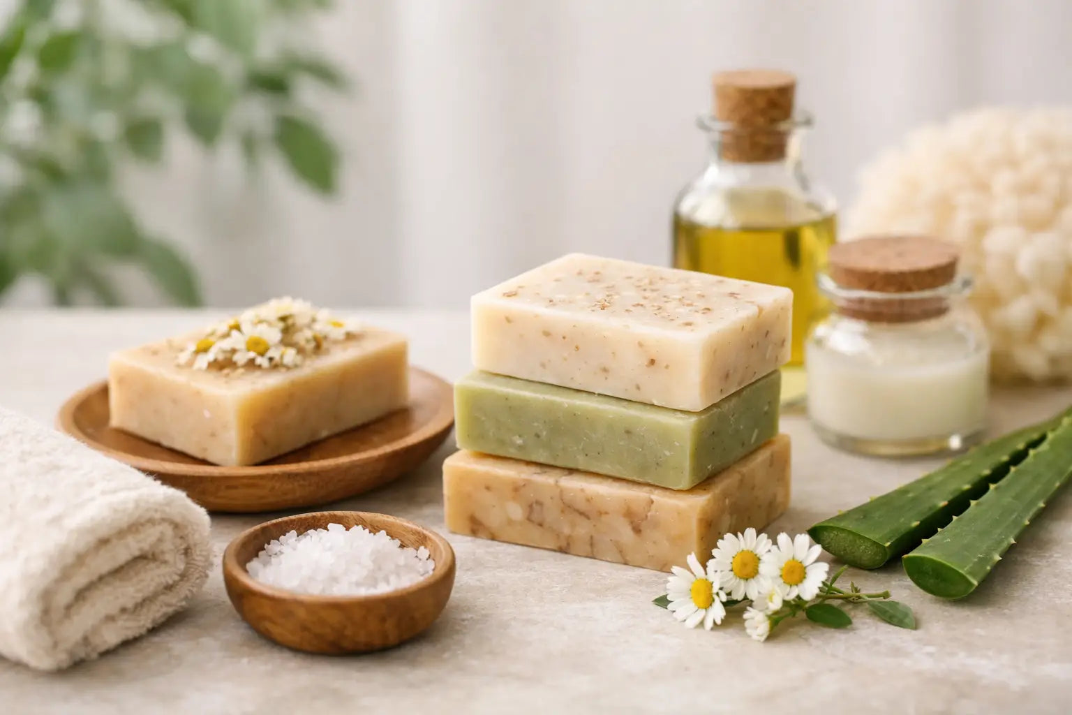 Naturseife für empfindliche Haut wählen