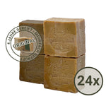 Alepposeife - 60% Olivenöl 40% Lorbeeröl 24x