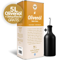 Starter-Set: Natives Olivenöl extra 5L von der Peloponnes + GRATIS Steingutflasche