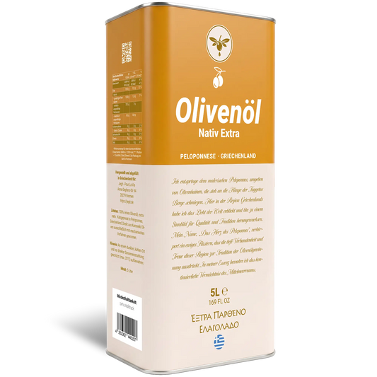 Natives Olivenöl extra 5L von der Peloponnes