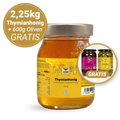2,25kg Thymianhonig + GRATIS 600g griechische Oliven