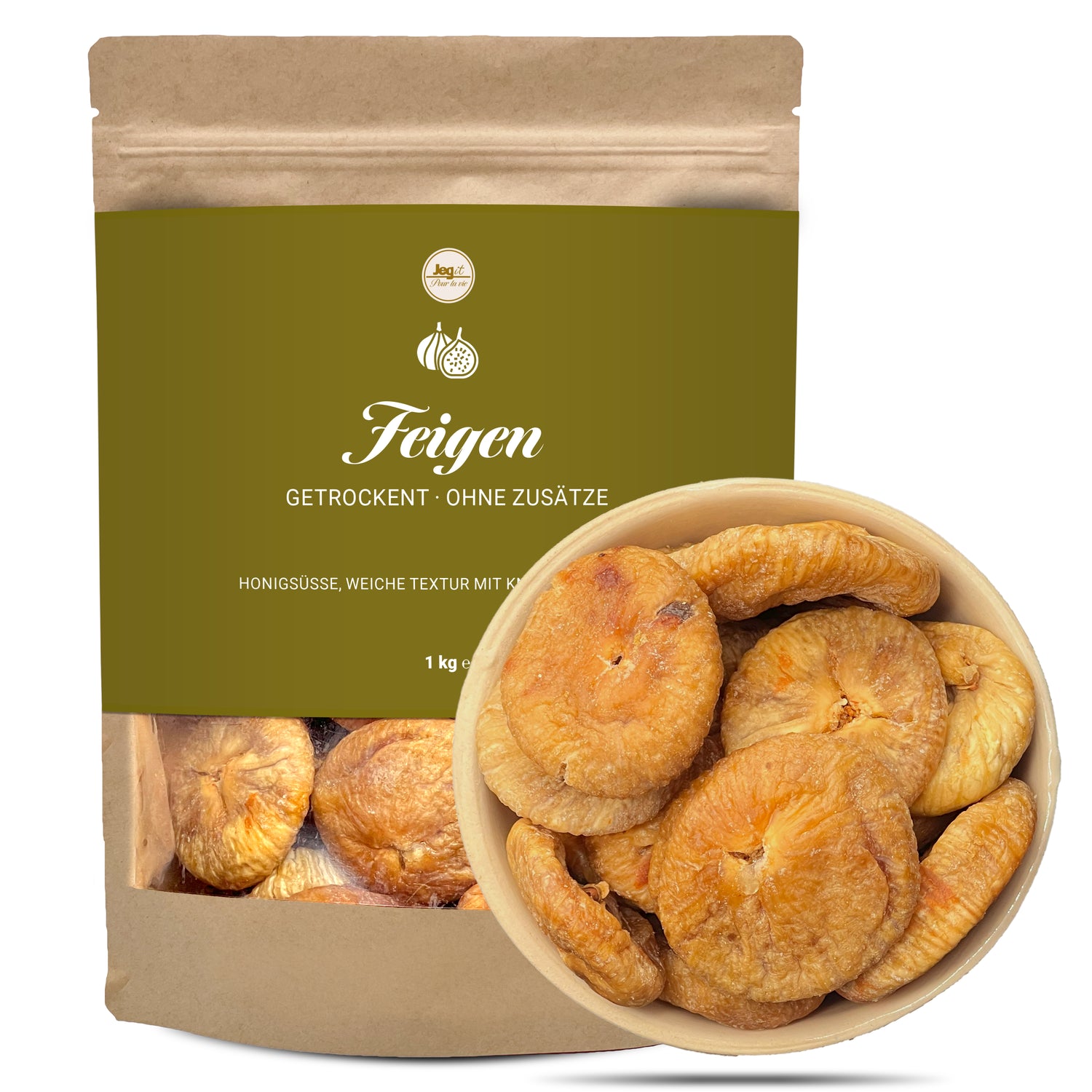 Feigen 1kg getrocknet, ohne Zusätze