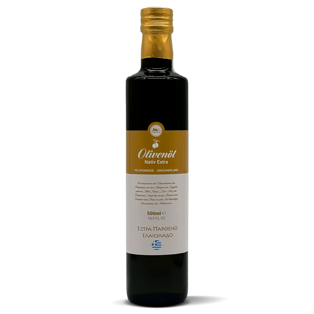 Olive Oil Extra Virgin 500ml from Peloponnese Jegit - Pour La Vie