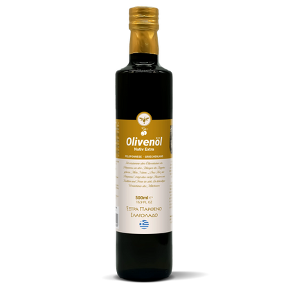 Natives Olivenöl extra 500ml vom Peloponnes