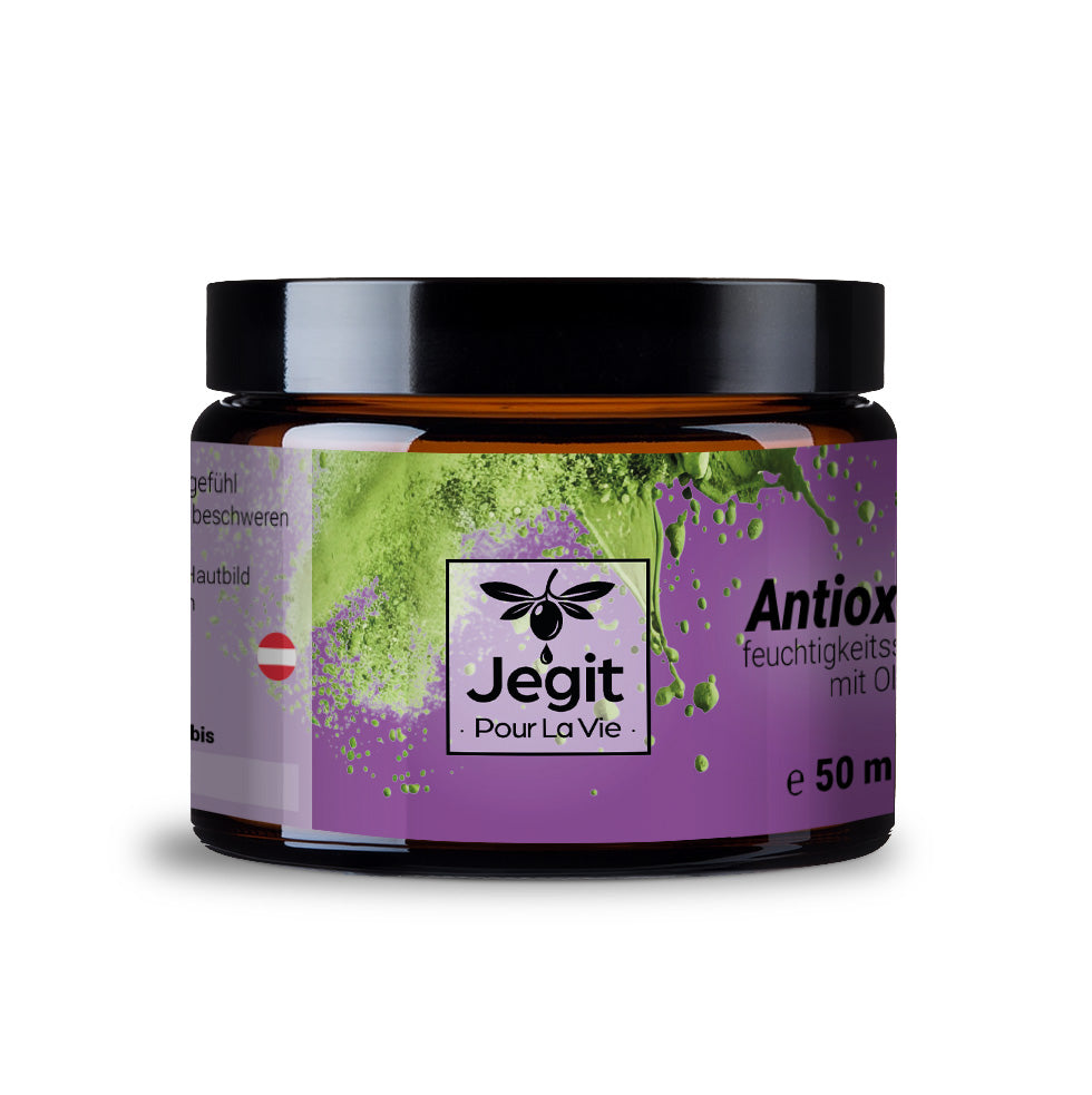 Sanfte antioxidative Creme mit Olivenblatt