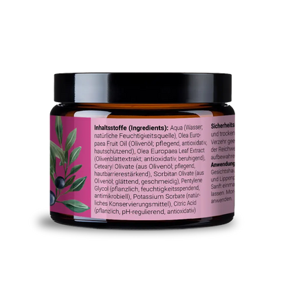 Reichhaltige antioxidative Creme mit Olivenblatt