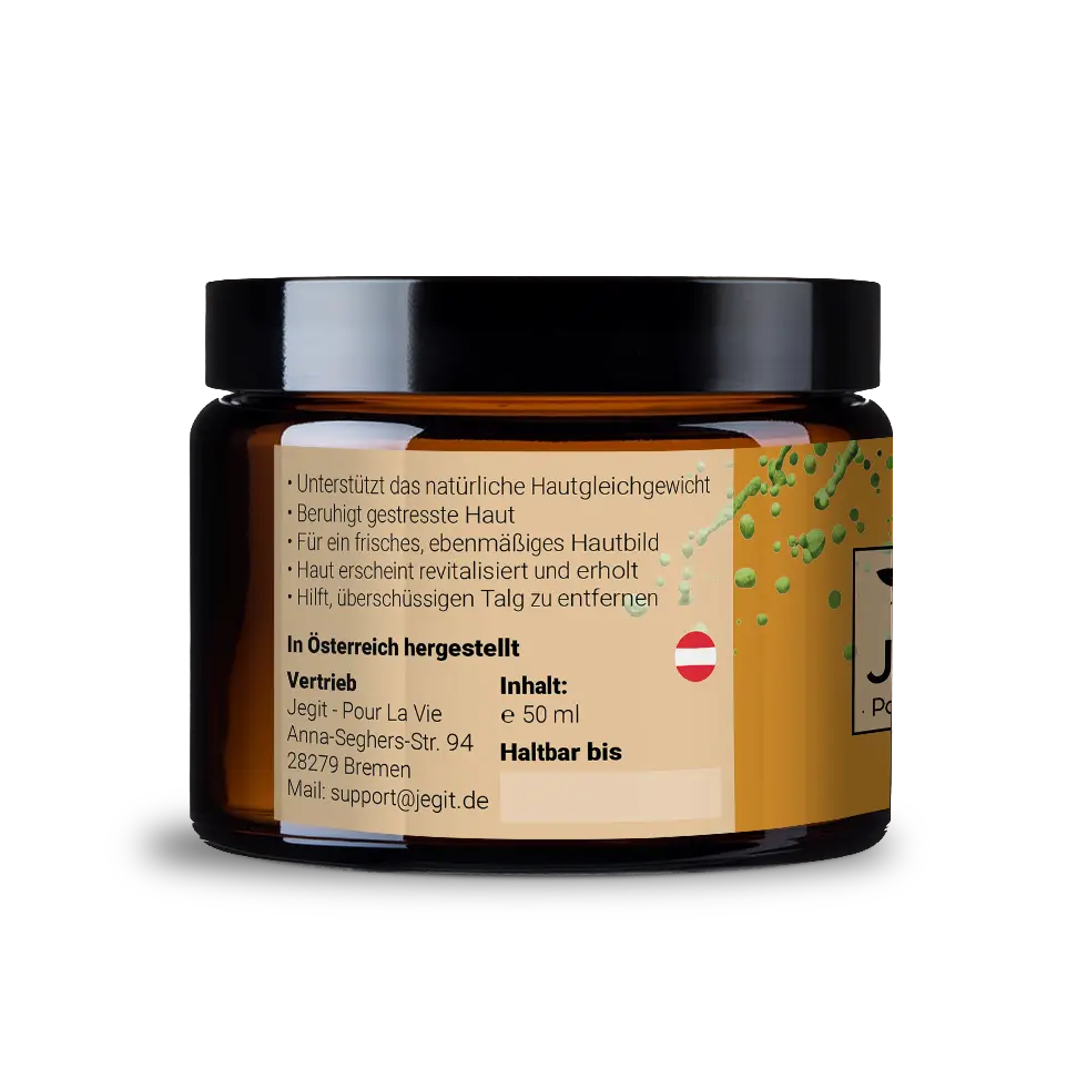 Antioxidative Maske mit Olivenblatt