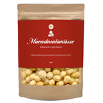 Macadamia Nuts 1kg Unsalted, Raw Jegit - Pour La Vie