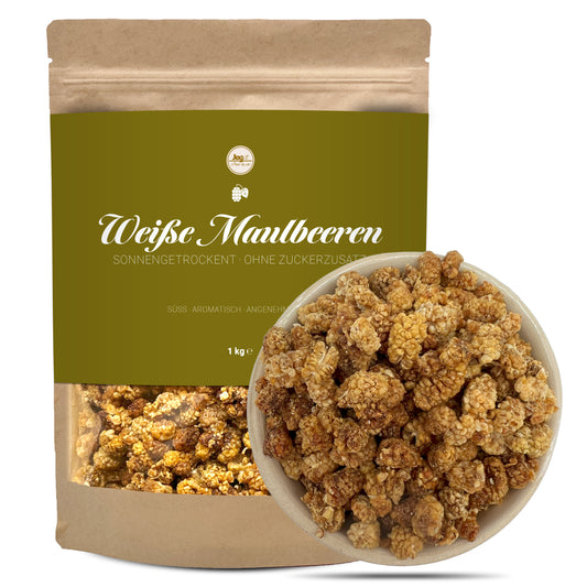 Mulberries 750g White, Dried