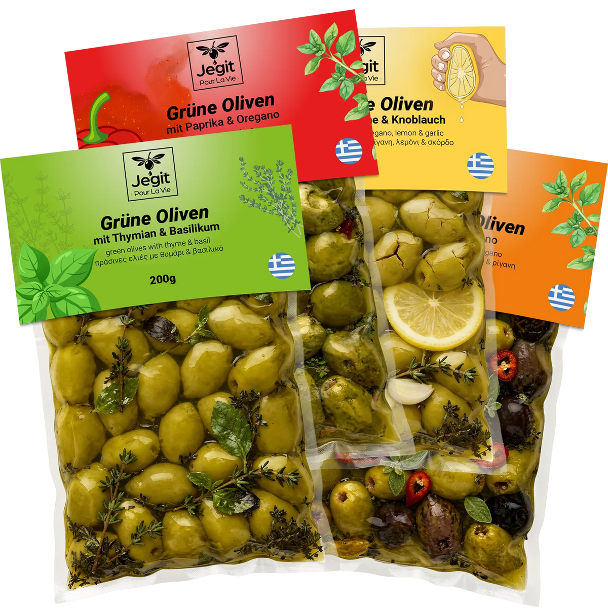 Greek Mixed Olives - Tasting box