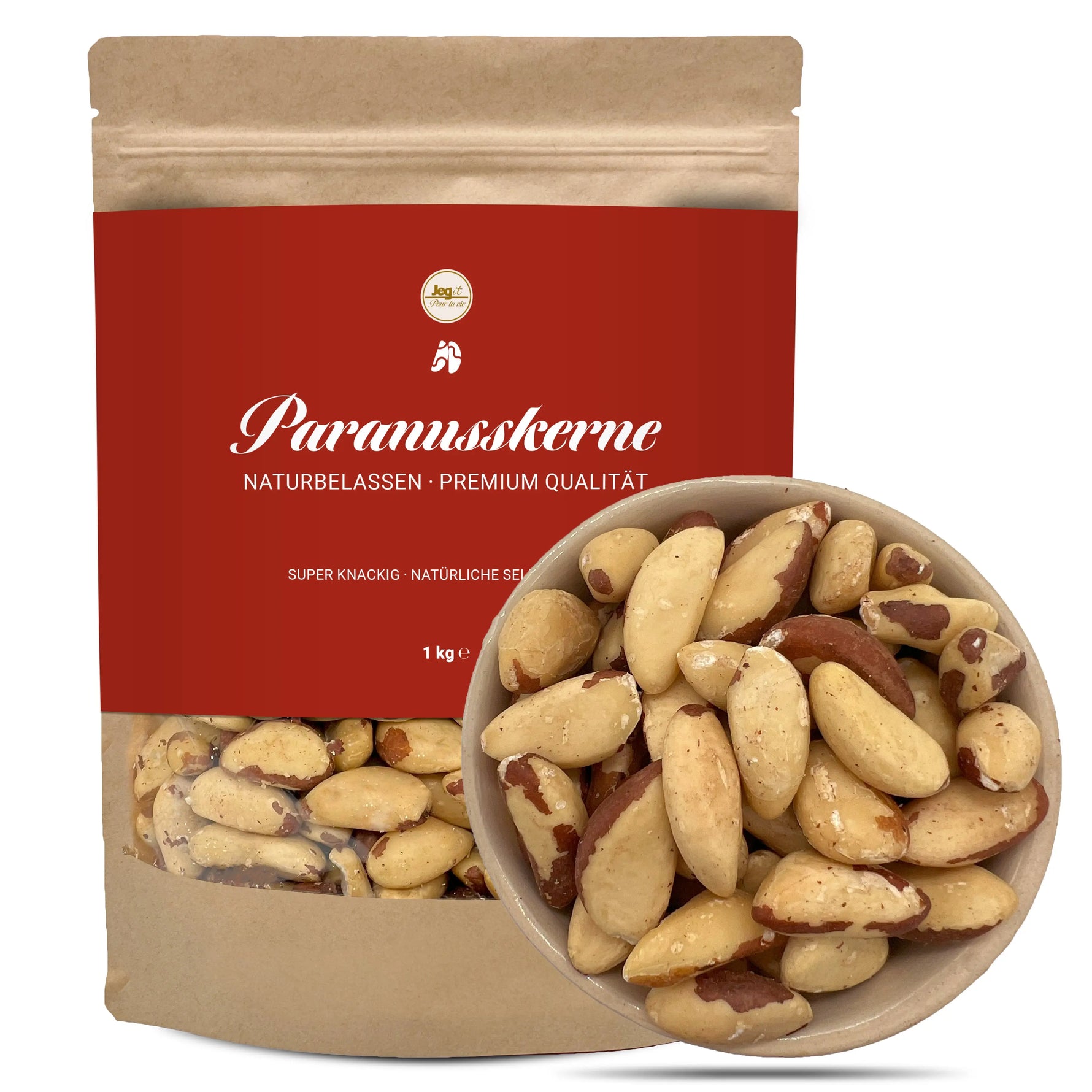 Brazil Nuts 1kg Jegit - Pour La Vie