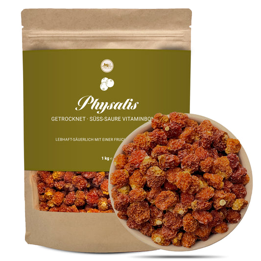 Physalis 1kg getrocknet, ohne Zusätze