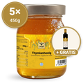 2.25kg Thyme Honey + FREE 500ml Extra Virgin Olive Oil